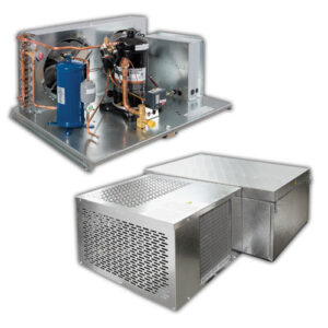 Norlake refrigeration system options include remote and self-contained models.