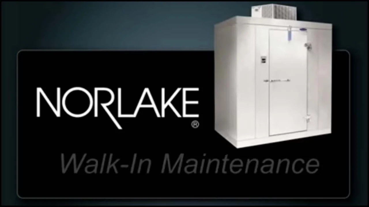 See our walk-in maintenance video.